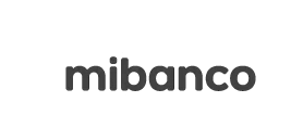 logo Mibanco gris